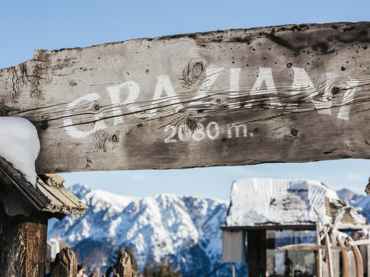 Hotel Rifugio Graziani Hütte San Vigilio Di Marebbe Exterior foto