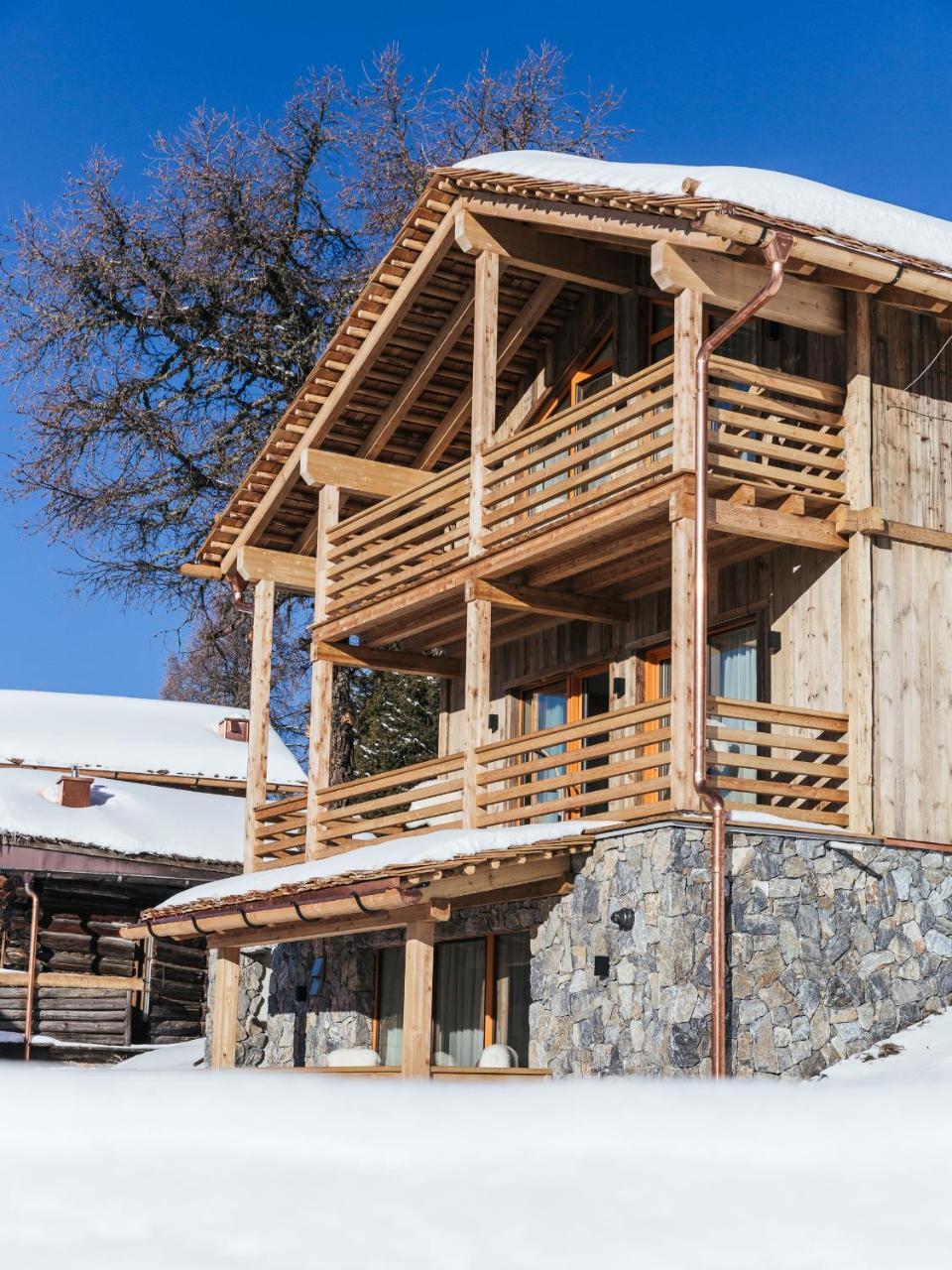 Hotel Rifugio Graziani Hütte San Vigilio Di Marebbe Exterior foto