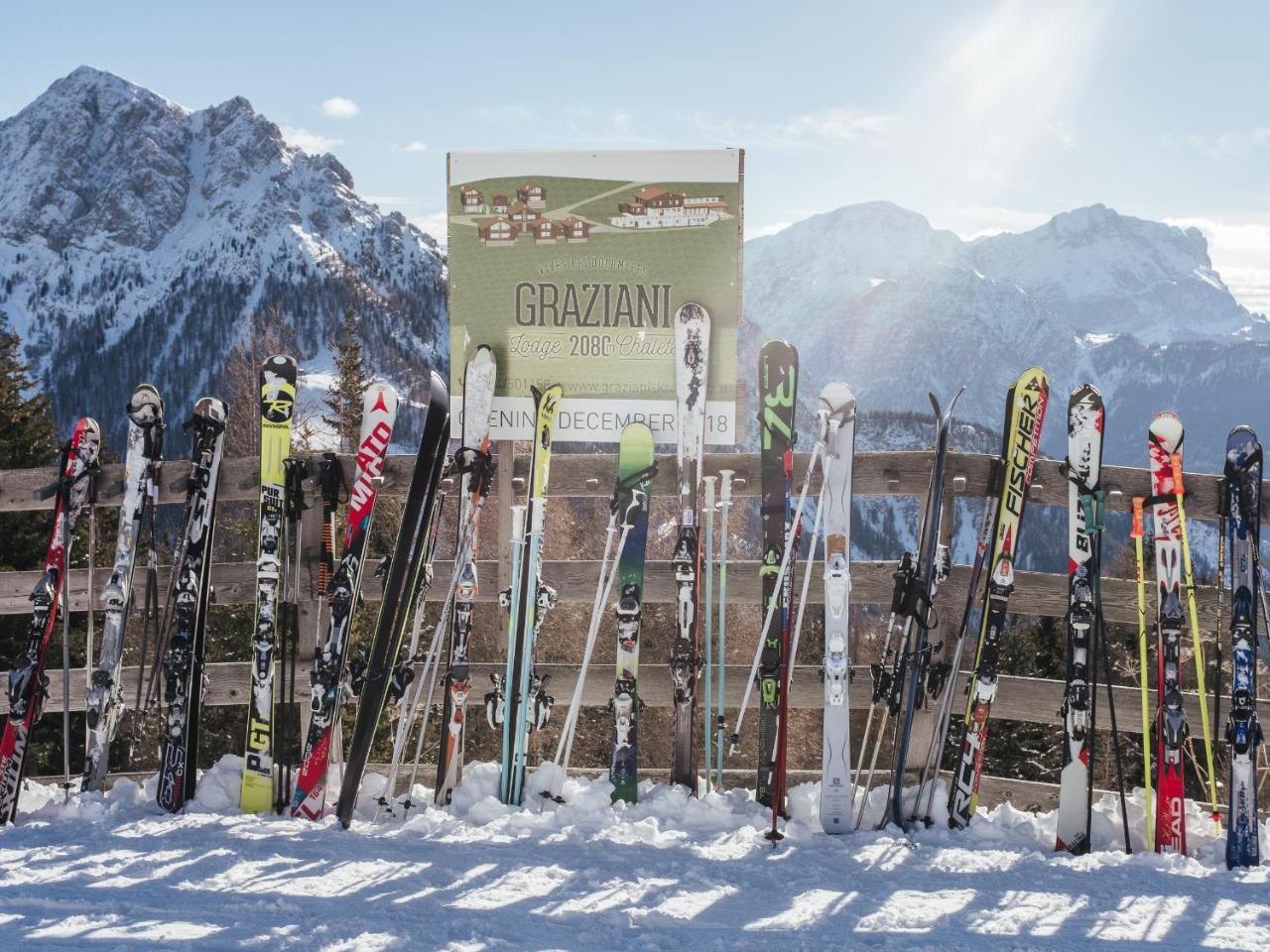 Hotel Rifugio Graziani Hütte San Vigilio Di Marebbe Exterior foto